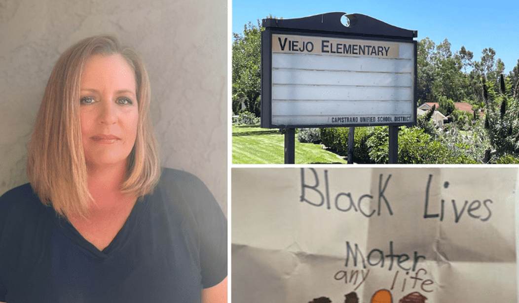 CA 7-Yr-Old Punished as Racist for ‘Any Life Matters’ Drawing