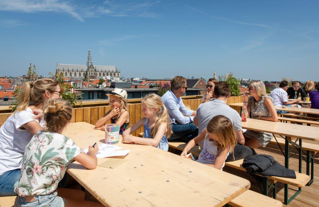 Modern Rooftop Dining